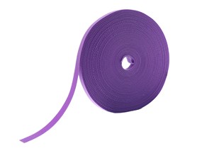 Picture of 3/4 Inch Continuous Purple Hook and Loop Wrap - 25 Yards