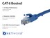 Picture of Cat 6 Ethernet Patch Cable - 10 FT, Blue, Booted - 4 of 7