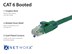 Picture of Cat 6 Ethernet Patch Cable - 10 FT, Green, Booted - 3 of 7
