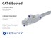 Picture of Cat 6 Ethernet Patch Cable - 6 IN, White, Booted - 3 of 7