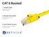 Picture of Cat 6 Ethernet Patch Cable - 7 FT, Yellow, Booted - 3 of 7