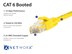 Picture of Cat 6 Ethernet Patch Cable - 100 FT, Yellow, Booted - 4 of 7