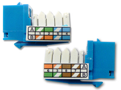 Cat 5E Wiring Diagram Wall Jack from www.computercablestore.com